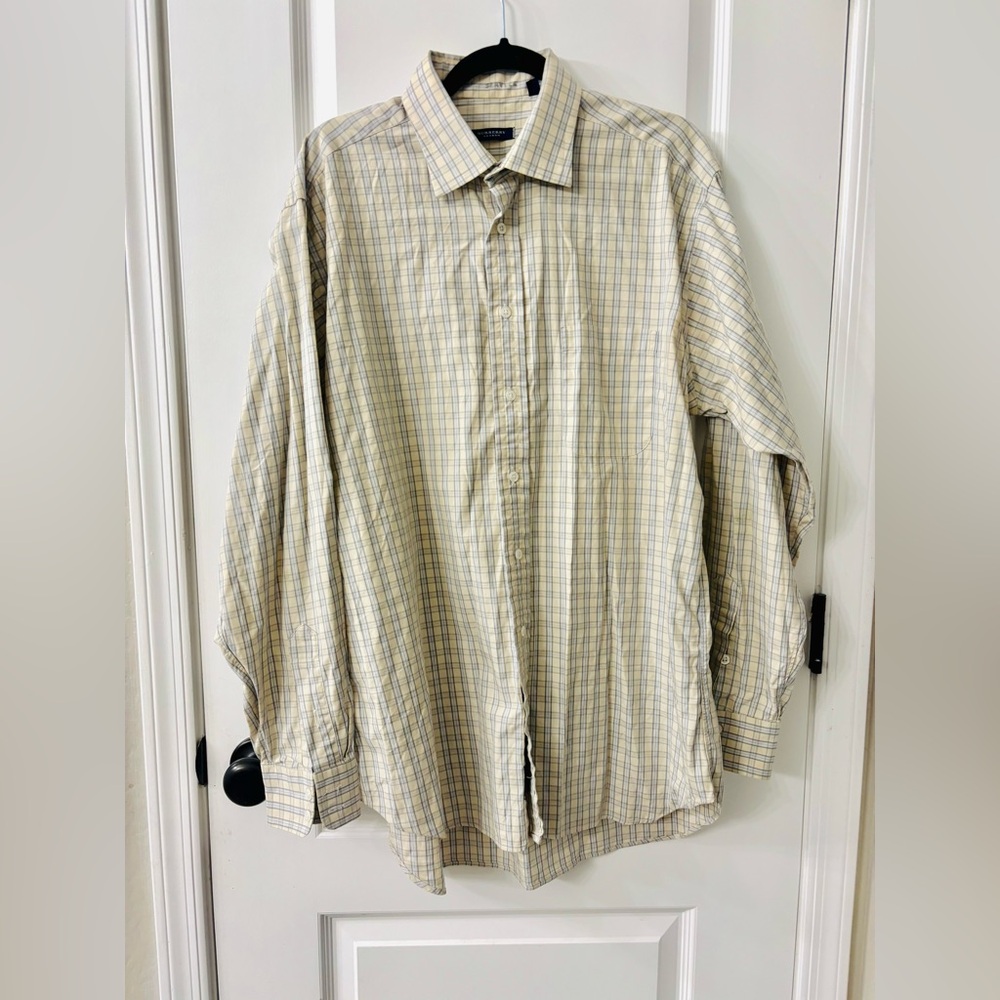 Burberry London Plaid Button-Down Shirt - Picture 3 of 8